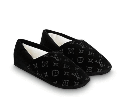 Louis Vuitton, Shoes, Louis Vuitton Slipper Loafers Smoking Slippers
